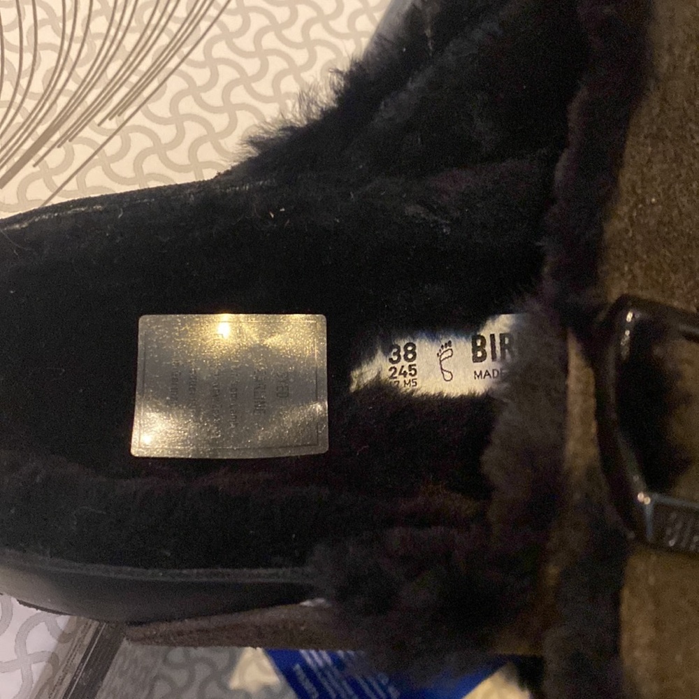 Birkenstock Arizona shearling mocca Asst new - Picture 9 of 9